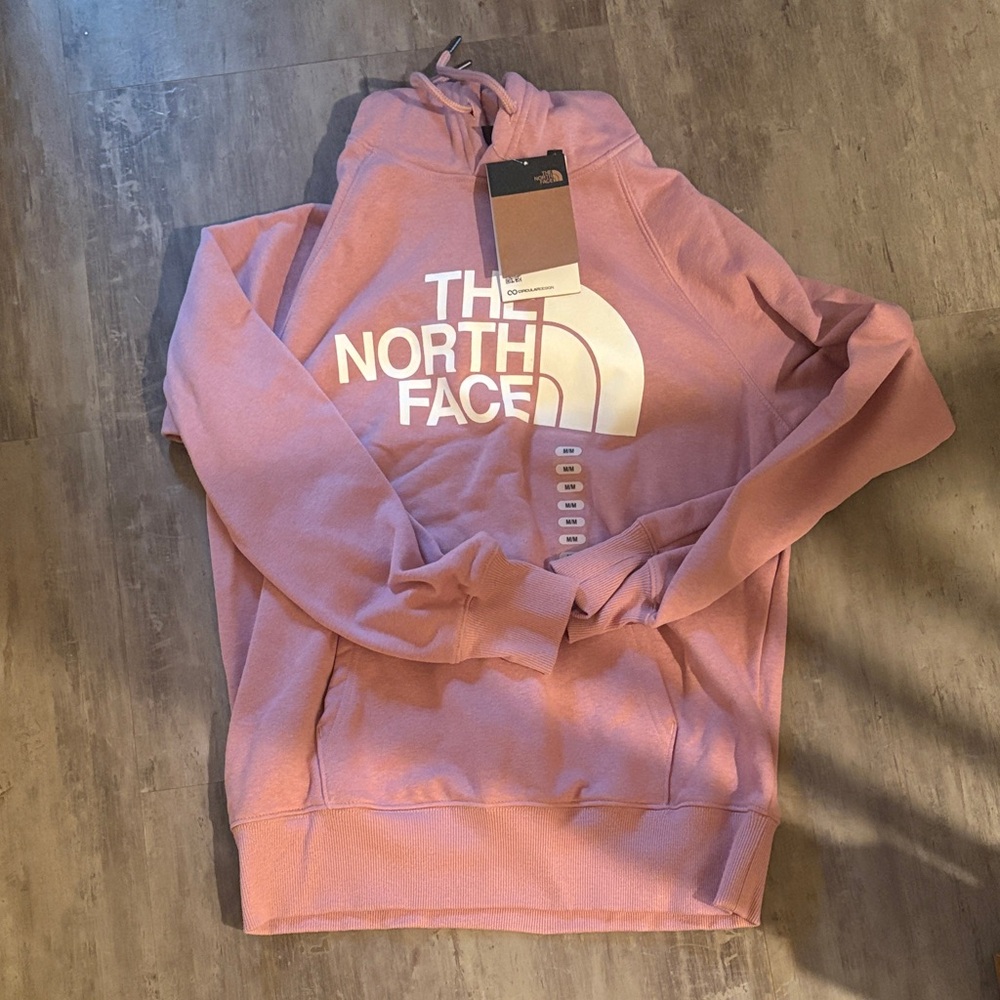 The North Face Dusty Pink Logo Pullover Hoodie